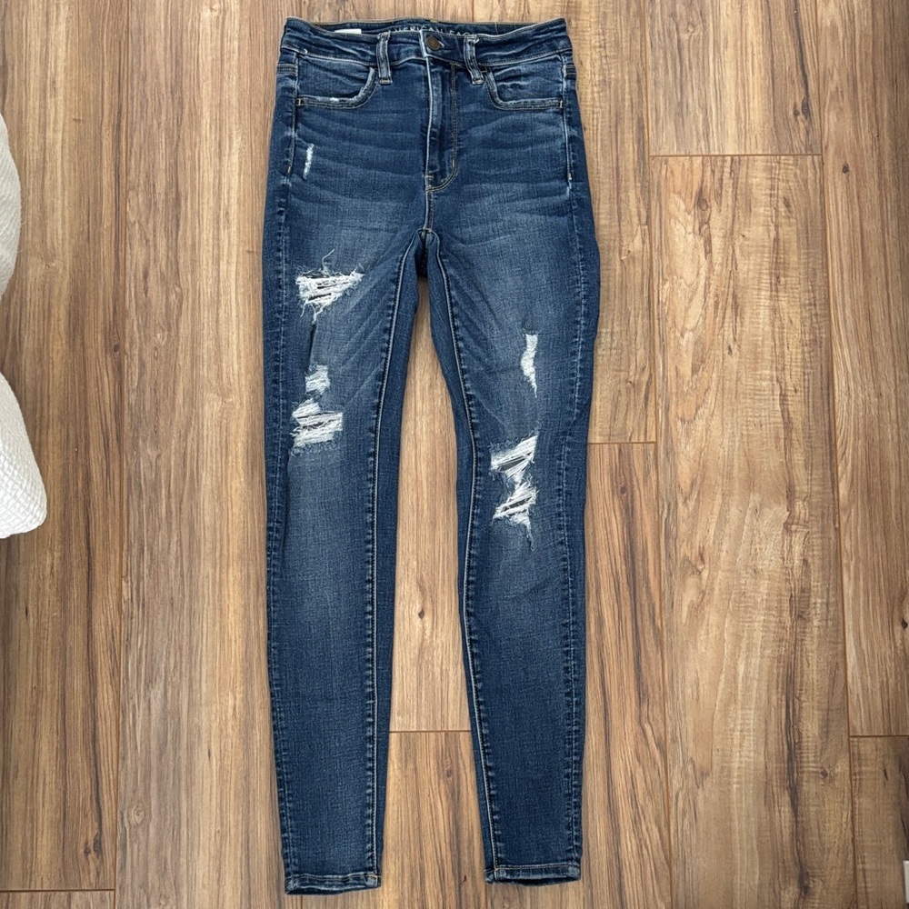 American Eagle High Rise Jegging - Size: 2 Regular